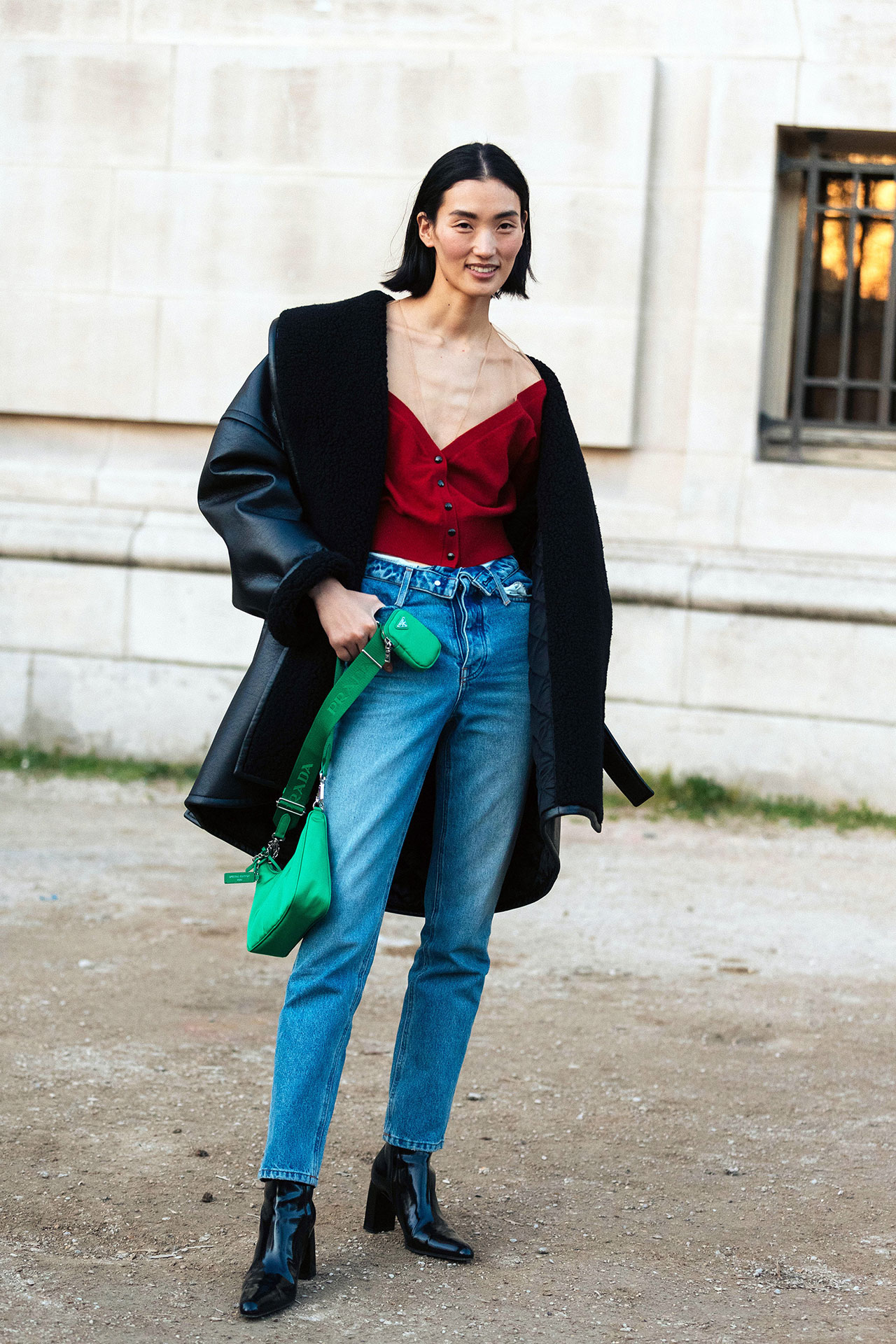 Lina Zhang Street Style at Paris Couture Spring 2020 Fashion Week by Melodie Jeng