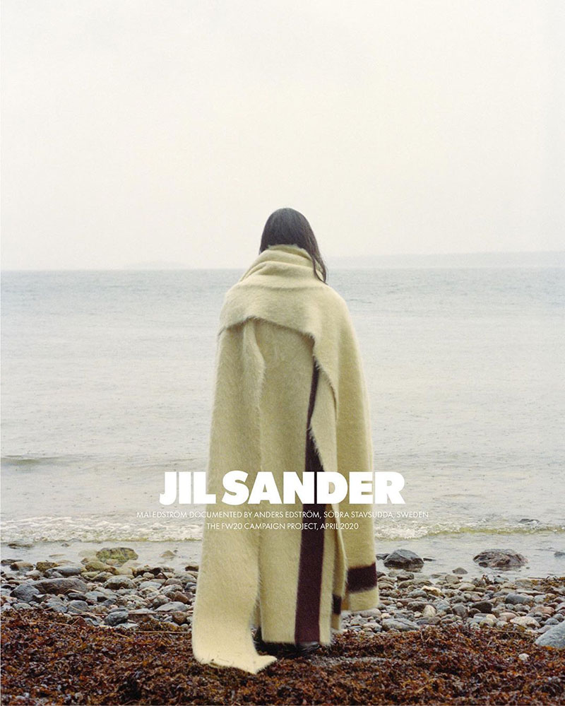 Mai Edstrom by Anders Edstrom for Jil Sander Fall-Winter 2020 Ad Campaign - Sodra Stavsudda, Sweden