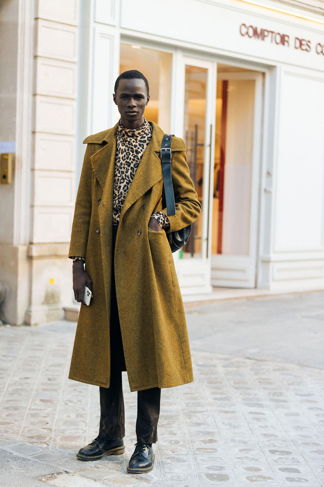 Malick Bodian Street Style at Paris Couture Spring 2020 Fashion Week by Melodie Jeng