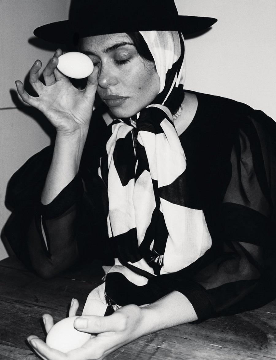 Agnes Lloyd-Platt by Jack Davison for British Vogue August 2020