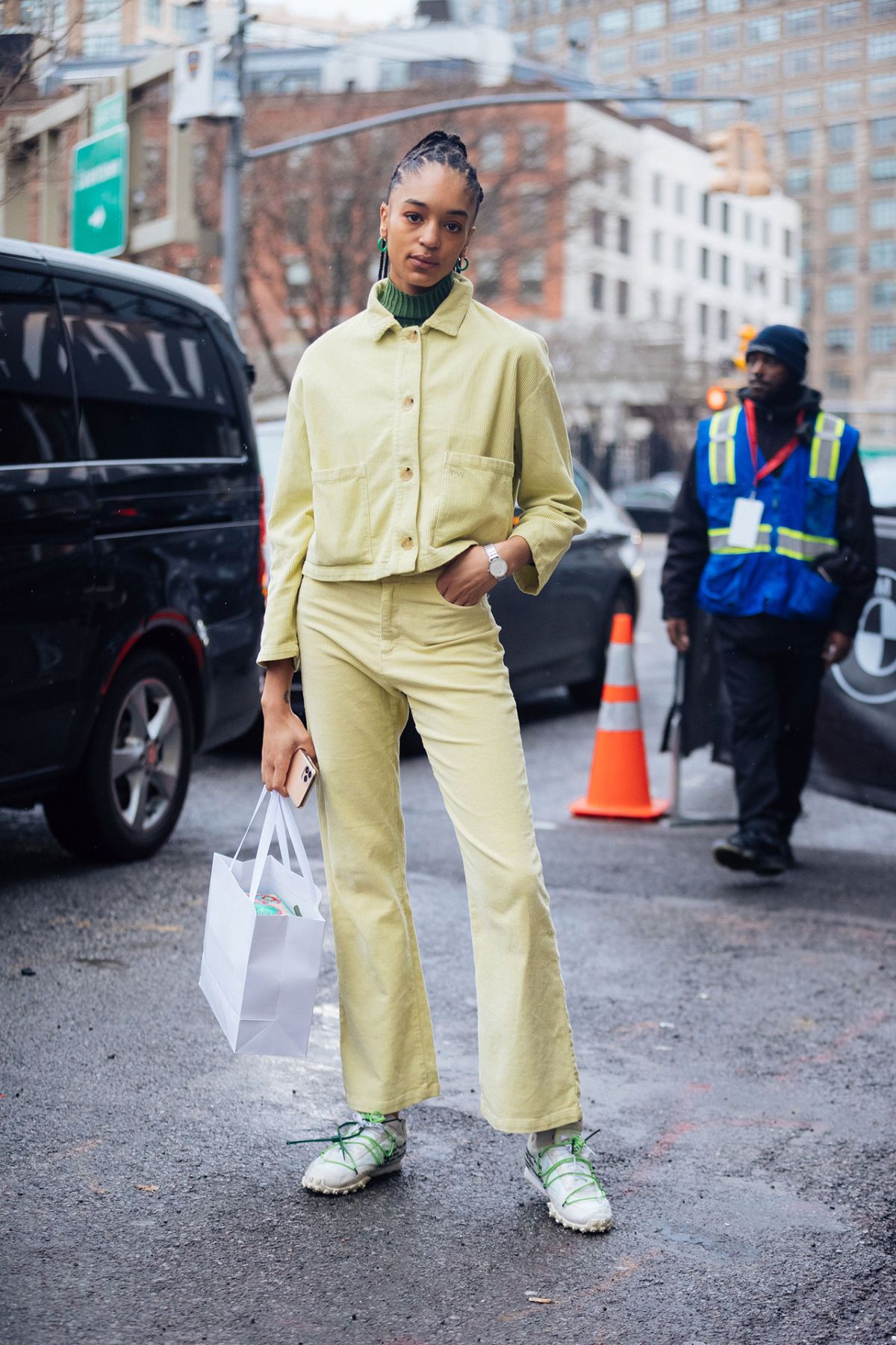 Indira Scott Street Style at New York Fashion Week Fall-Winter 2020 by Melodie Jeng