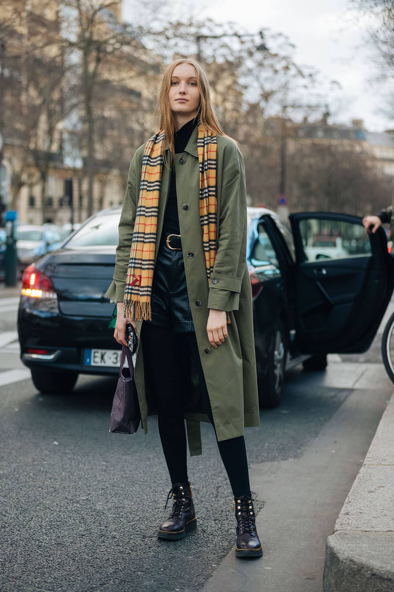 Kateryna Zub Trench Coat Outfit