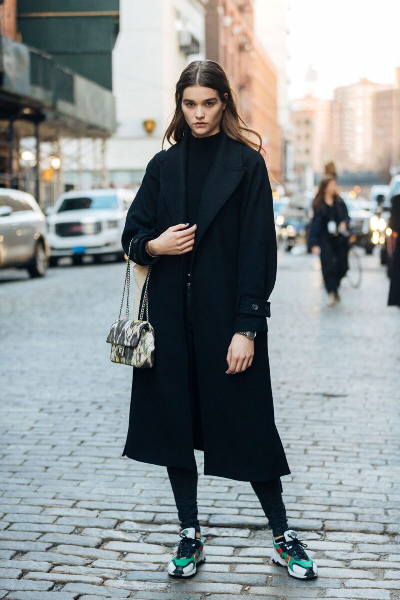 Street Style At New York Fashion Week Fall Winter 2020 Minimalist