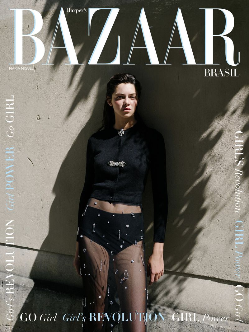 Maria Miguel by Stephanie Volpato for Harper’s Bazaar Brazil September 2020