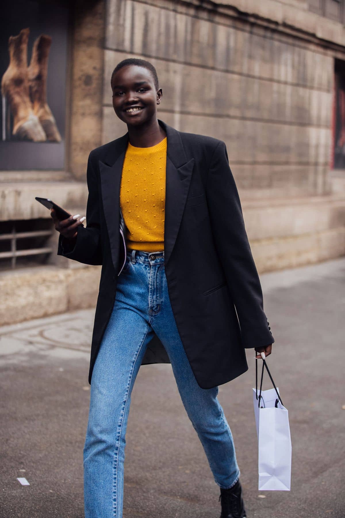 Akon Changkou Street Style at Paris Fashion Week Fall-Winter 2020 by Melodie Jeng