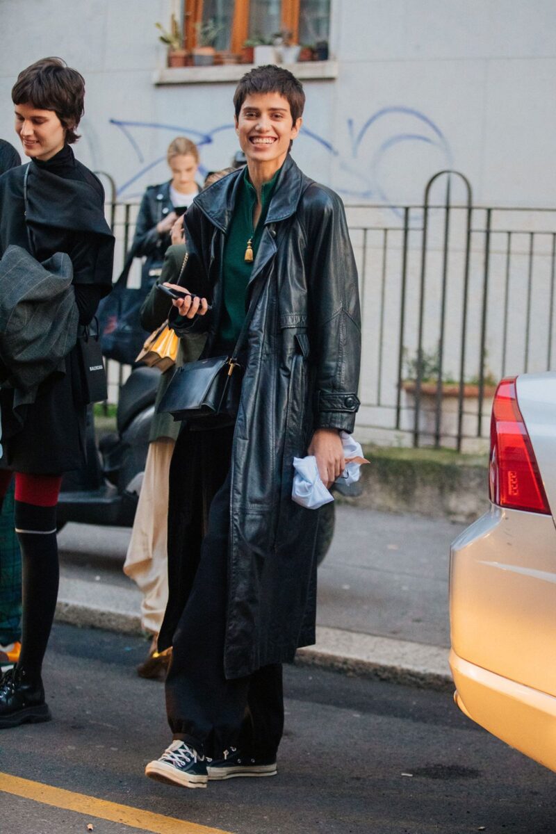 Street Style Trends at Milan Fashion Week Fall-Winter 2020 - Minimalist ...