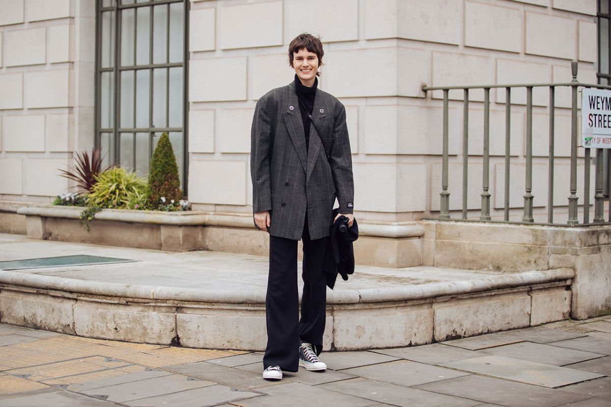 Jamily Wernke Meurer Street Style at London Fashion Week Fall-Winter 2020 by Melodie Jeng