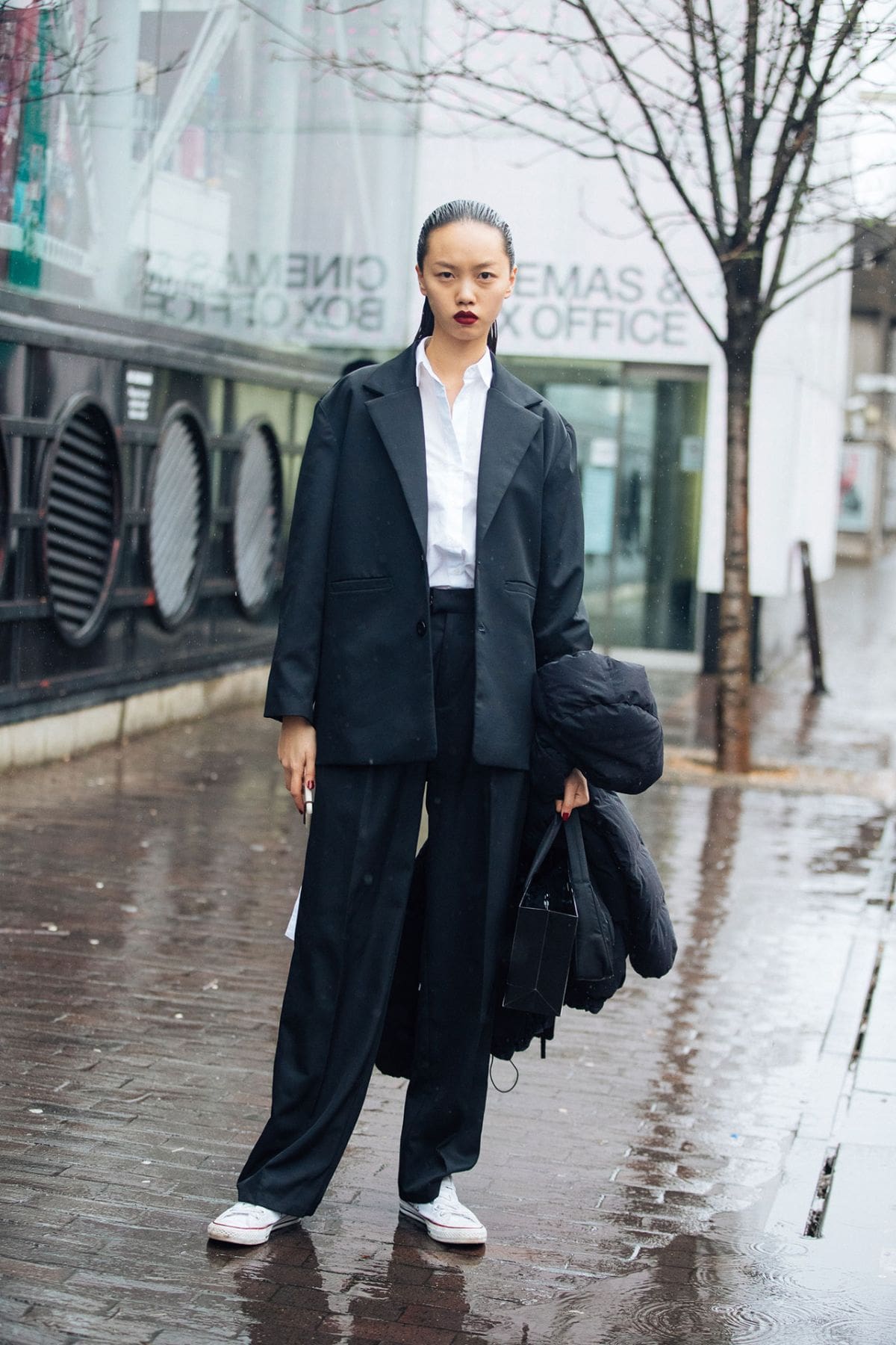 Jan Baiboon Street Style at London Fashion Week Fall-Winter 2020 by Melodie Jeng