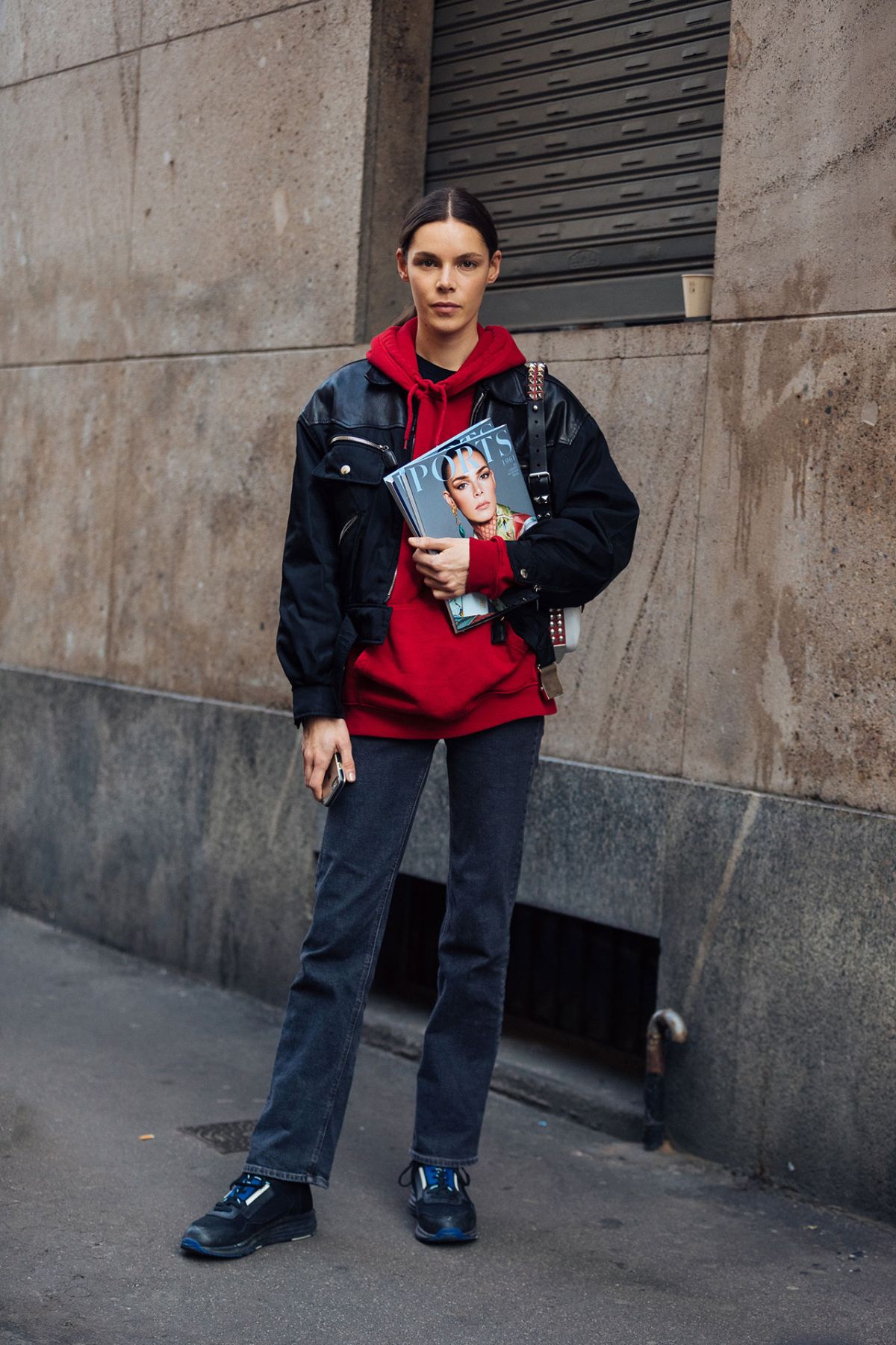 Lys Lorente Street Style at Milan Fashion Week Fall-Winter 2020 by Melodie Jeng