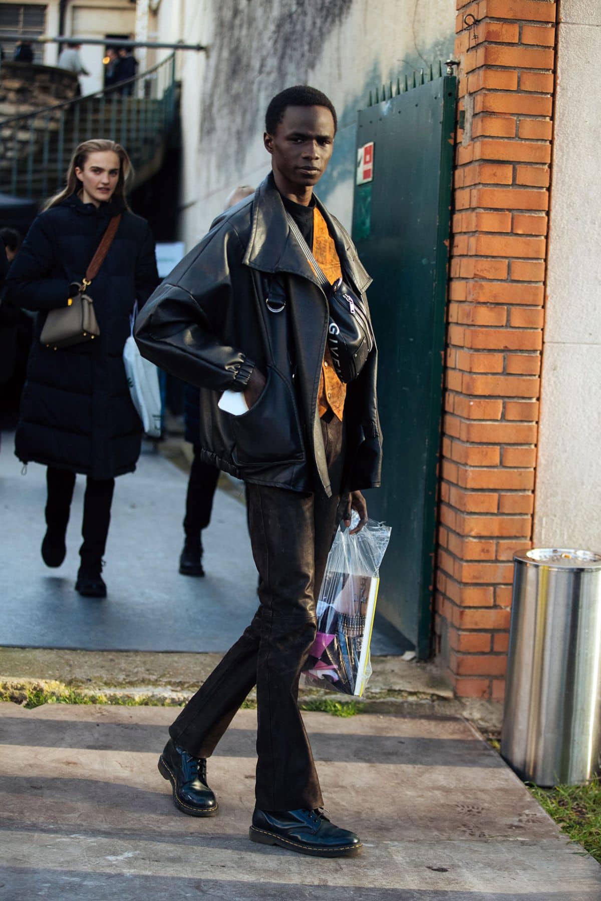 Malick Bodian Street Style at Paris Fashion Week Fall-Winter 2020 by Melodie Jeng
