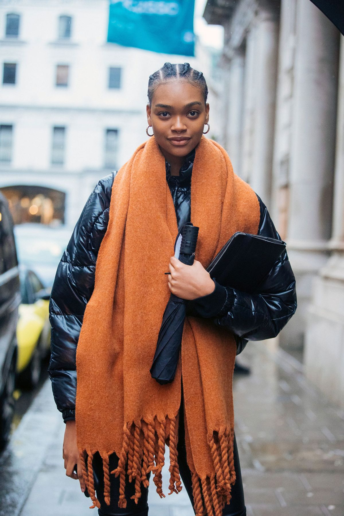 Symone Challenger Street Style at London Fashion Week Fall-Winter 2020 by Melodie Jeng