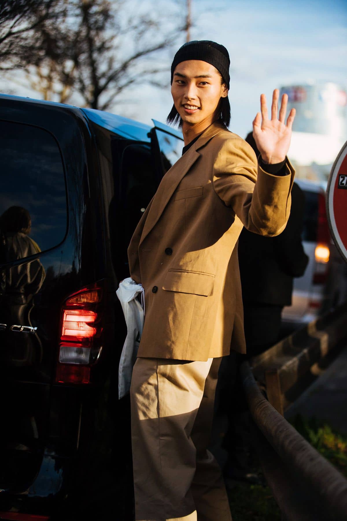 Tae Min Park Street Style at Paris Fashion Week Fall-Winter 2020 by Melodie Jeng