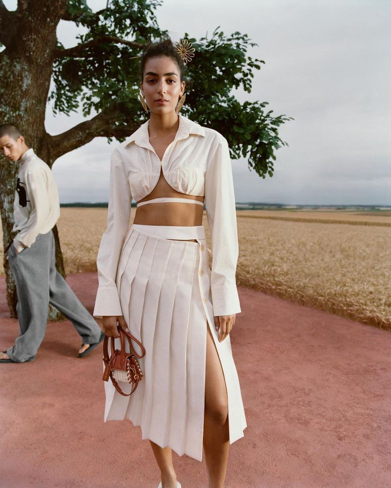Jacquemus Spring-Summer 2021 Lookbook by Oliver Hadlee Pearch