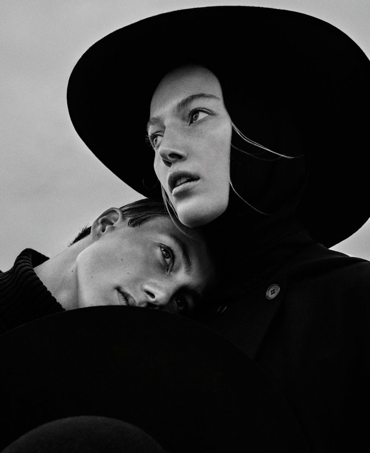 Black Issue: Lou Schoof & Nils Schoof by Elizaveta Porodina for Vogue Ukraine November 2015