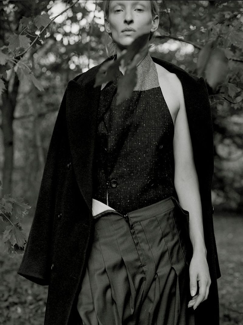 Maggie Maurer in Jil Sander by Julien T. Hamon for Solar Magazine ...