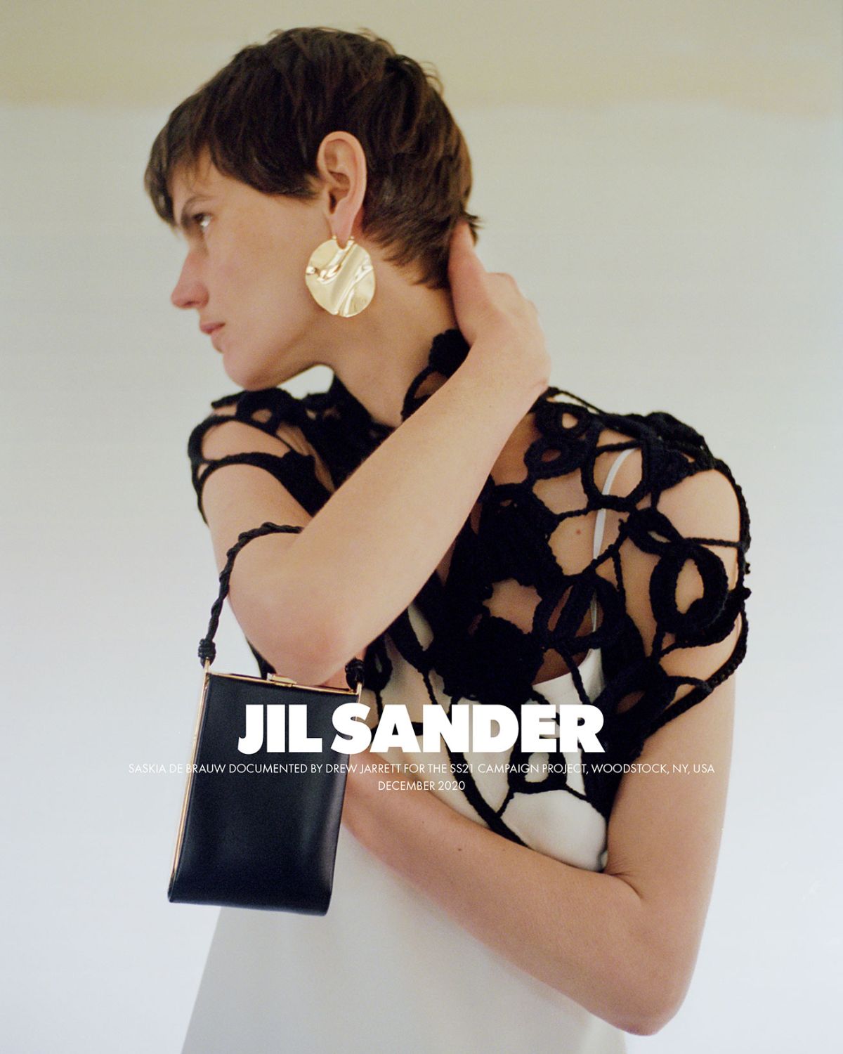 Saskia de Brauw by Drew Jarrett for Jil Sander Spring-Summer 2021 Ad Campaign