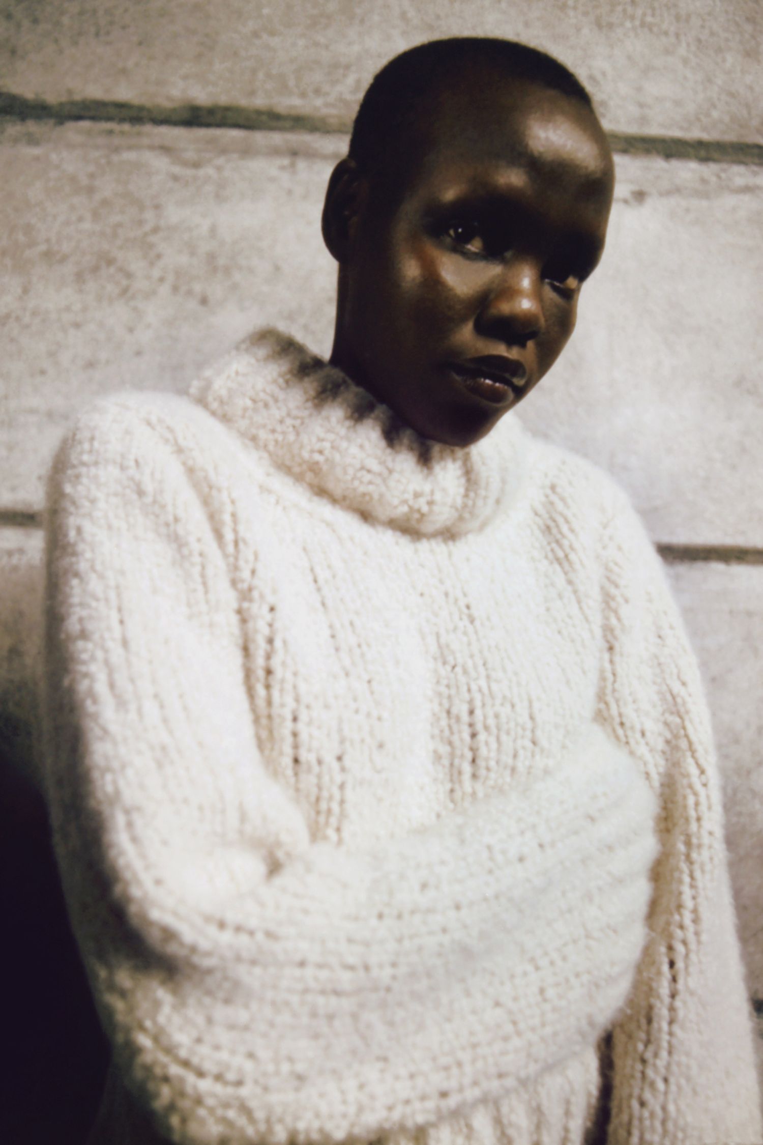 Grace Bol, Sasha Pivovarova & Ruth Bell by Hanna Tveite for Khaite Pre-Fall 2021 Lookbook