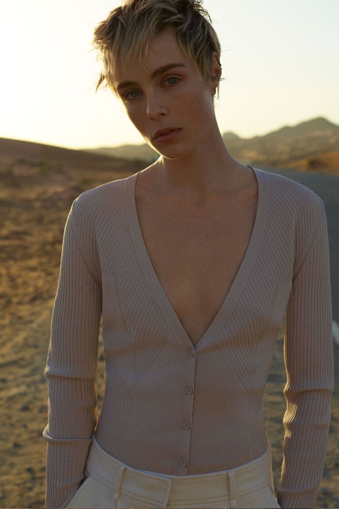 Edie Campbell Fashion Campaign