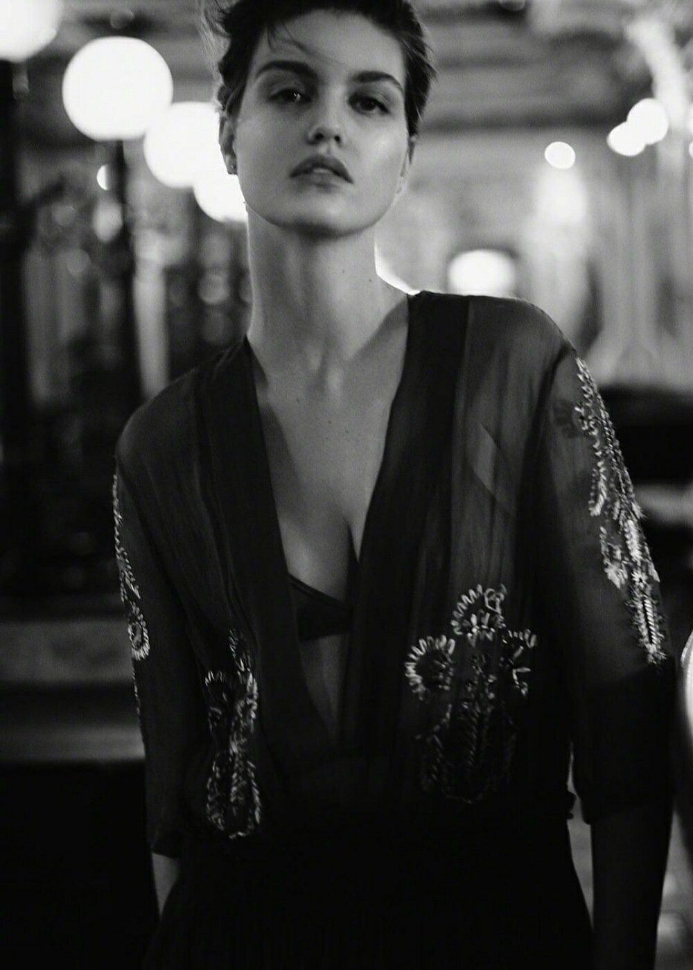 Clothing: Dior. Model: Luna Bijl. Photographer: Boo George. Stylist: Irina Marie. Hair Stylist: Terry Saxon. Makeup Artist: Laure Dansou