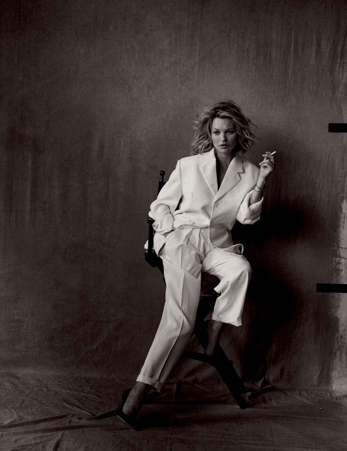 Natural Beauty: Kate Moss by Peter Lindbergh for Vogue Germany May 2017