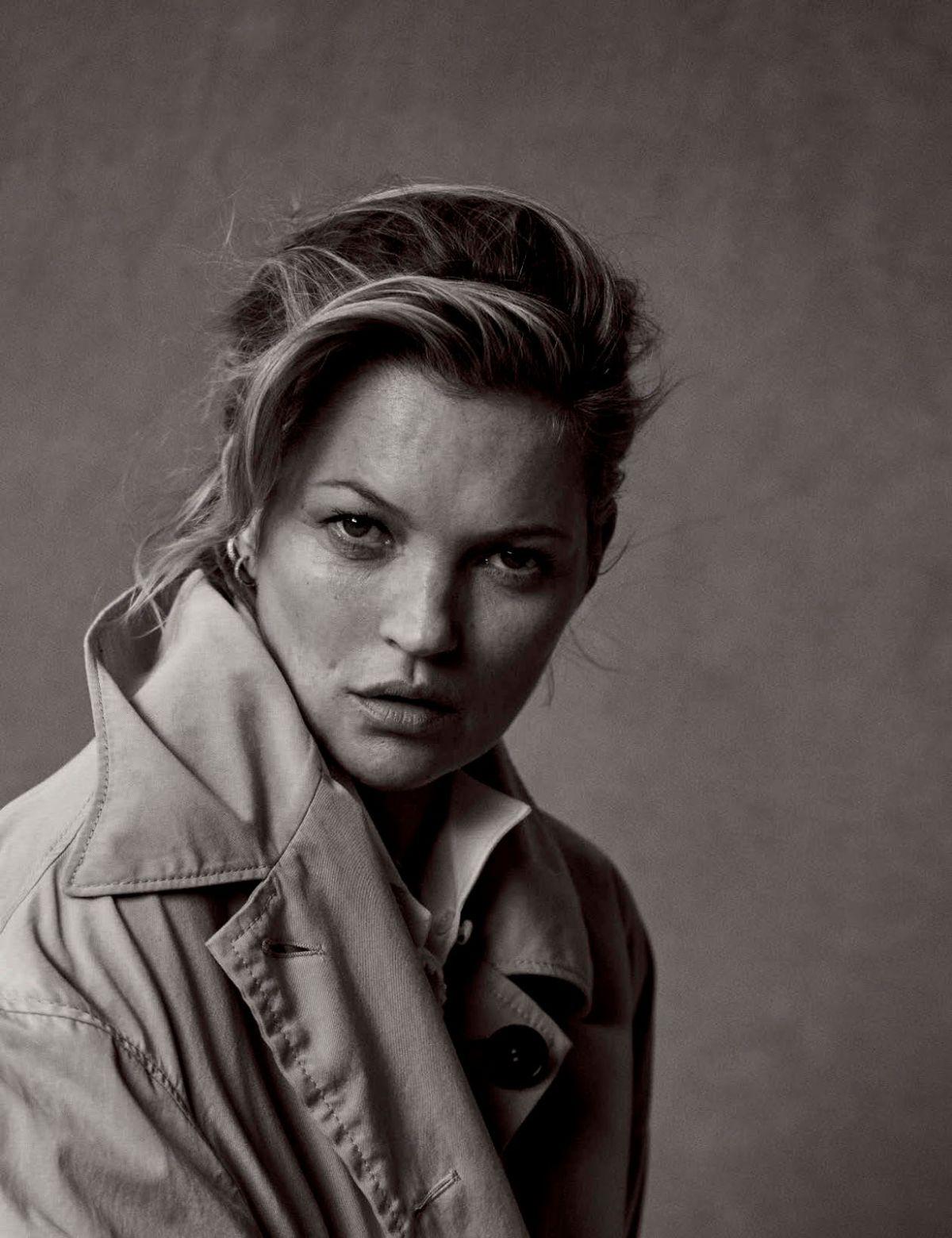 Natural Beauty: Kate Moss by Peter Lindbergh for Vogue Germany May 2017