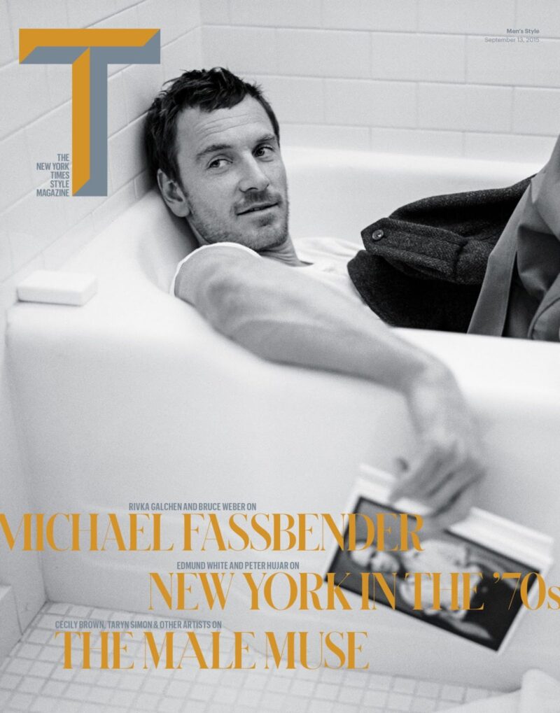 Michael Fassbender by Bruce Weber for The New York Times Style Magazine Fall 2015