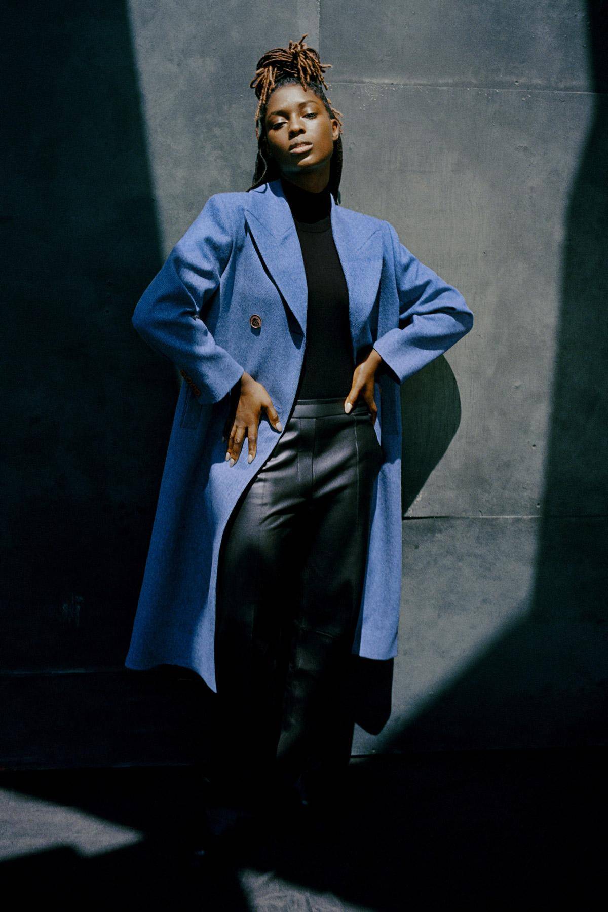 Jodie Turner-Smith Styled by Clare Richardson