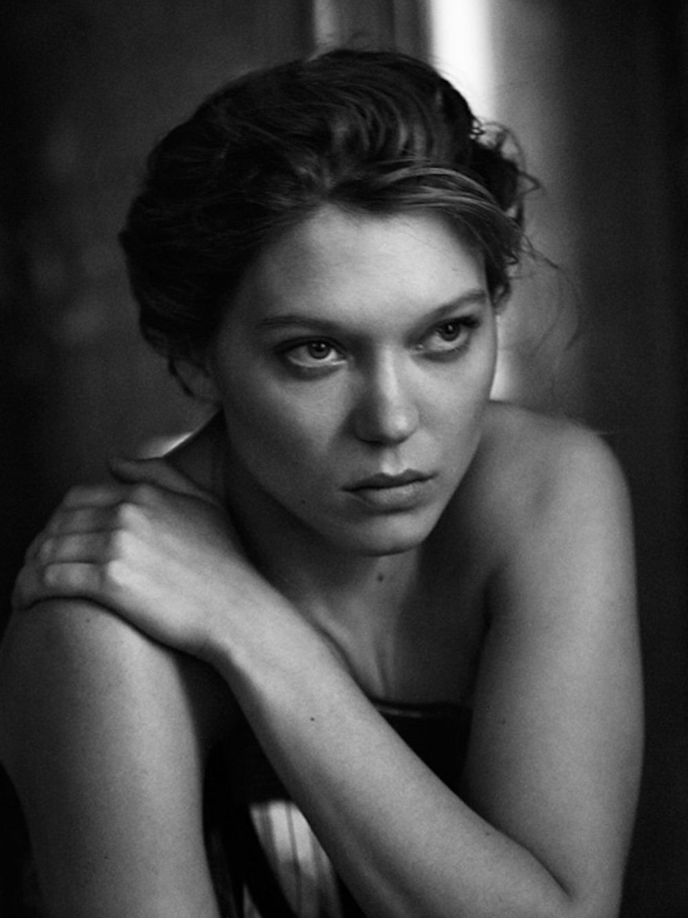 Lea Seydoux by Peter Lindbergh for Interview Magazine September 2014