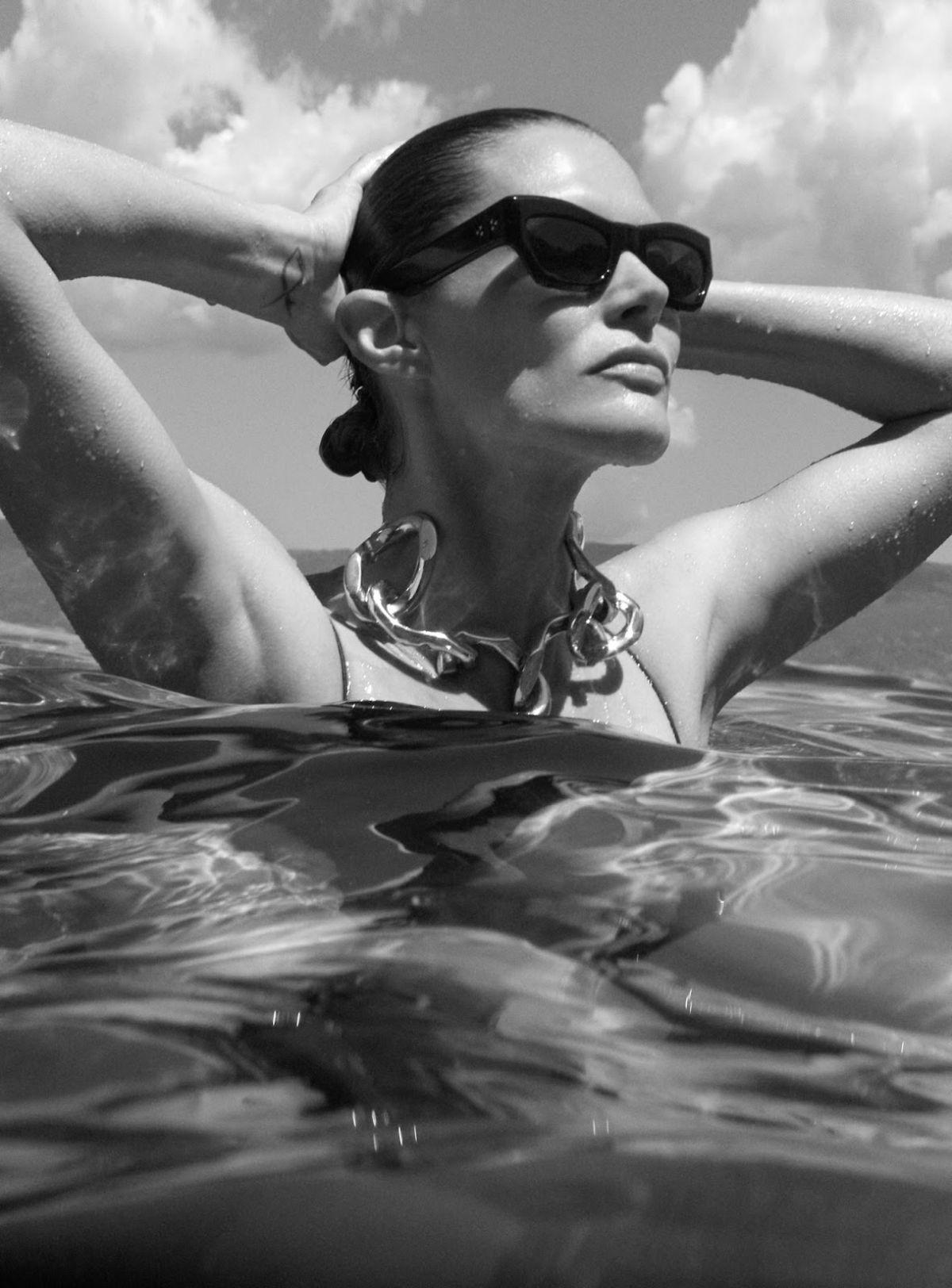 Malgosia Bela in Hydra by Wunsche & Samsel for Vogue Polska July