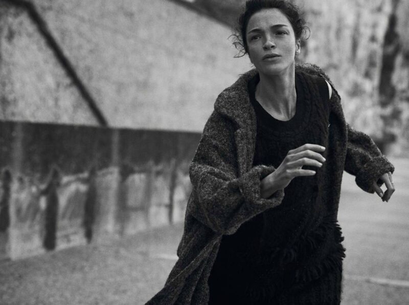 Mariacarla Boscono by Peter Lindbergh for Vogue Italia September 2014