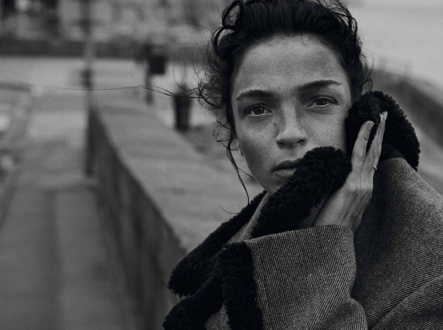 Mariacarla Boscono by Peter Lindbergh for Vogue Italia September 2014 ...