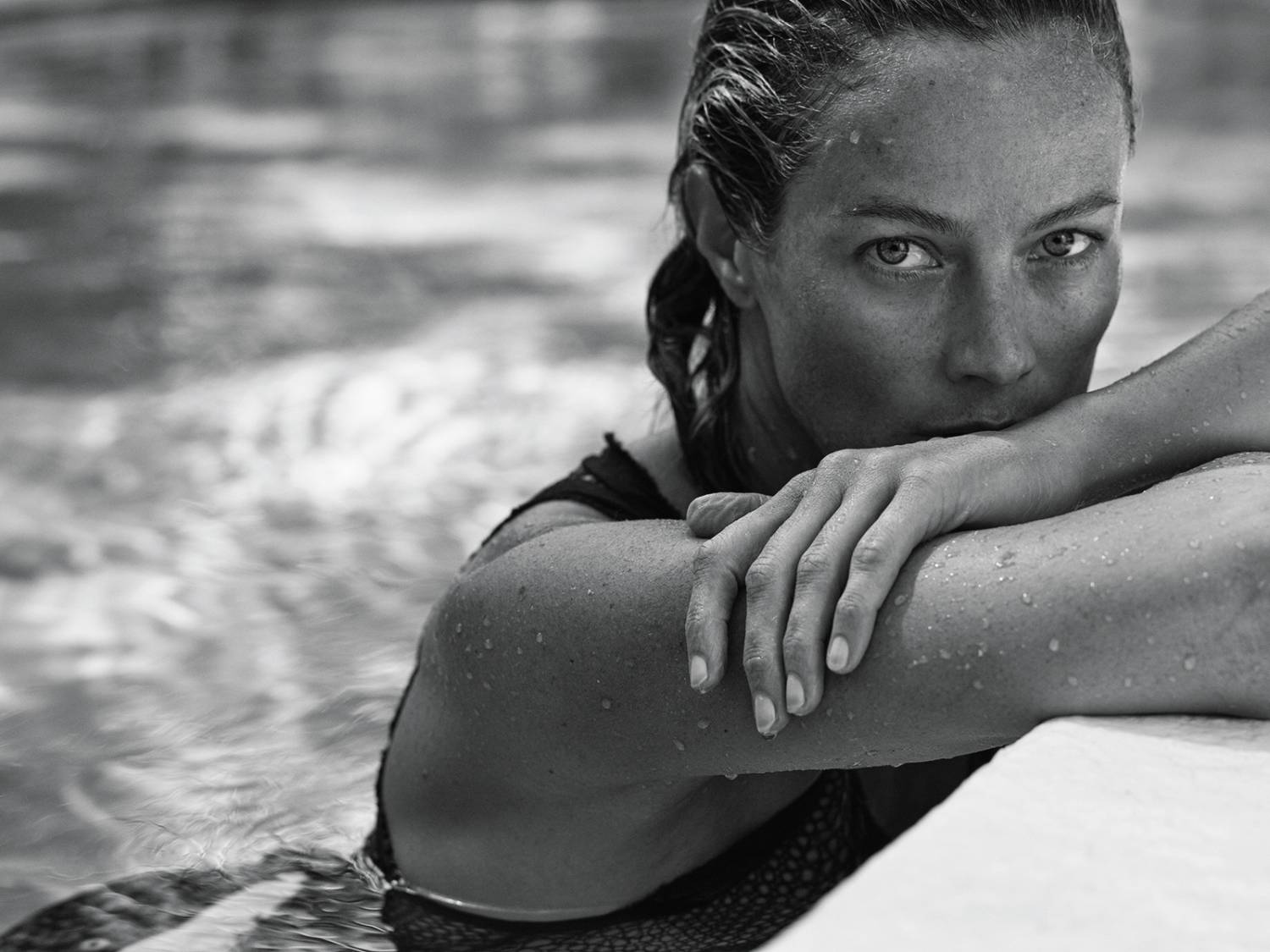 Secret Hideaway: Carolyn Murphy by Mikael Jansson for Interview Magazine March 2016