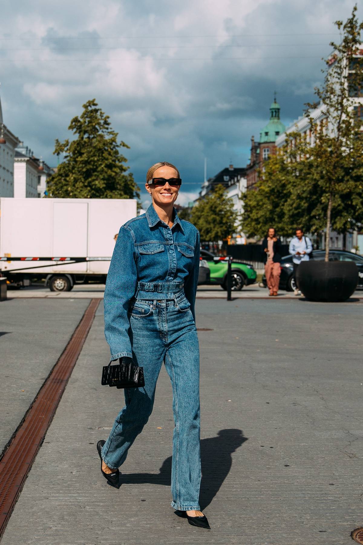 Cecilie Thorsmark Street Style at Copenhagen Fashion Week Spring 2022 by Style Du Monde