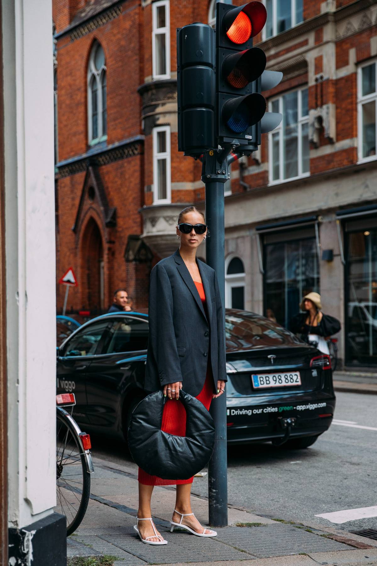 Hilda Sandstrom Street Style at Copenhagen Fashion Week Spring 2022 by Style Du Monde