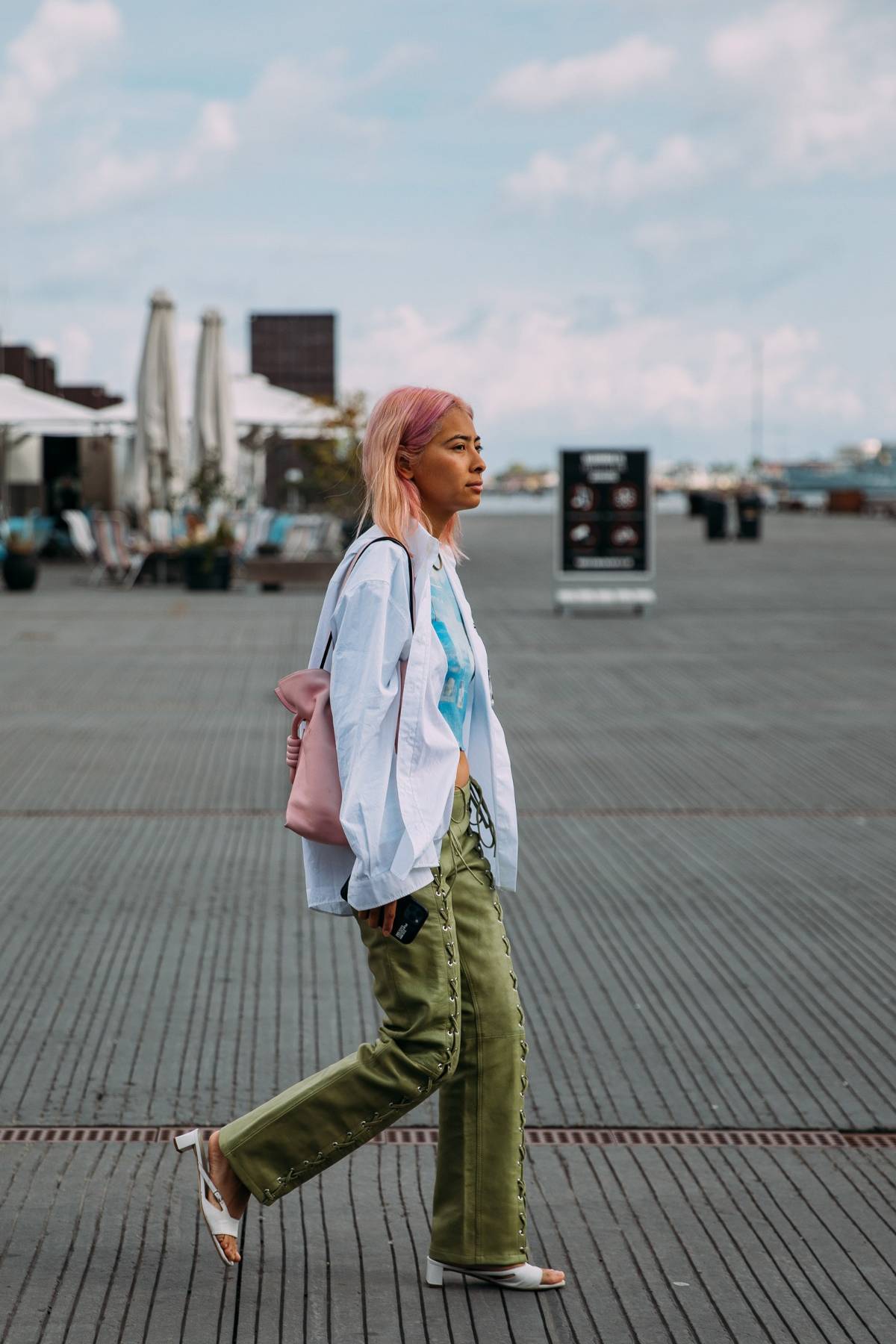 Michelle Li Street Style at Copenhagen Fashion Week Spring 2022 by Style Du Monde