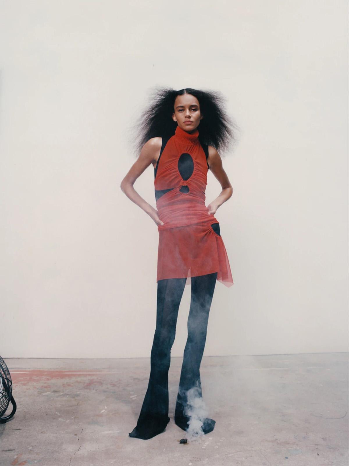 Clothing: Supriya Lele. Binx Walton by Stef Mitchell for i-D Magazine Summer 2021