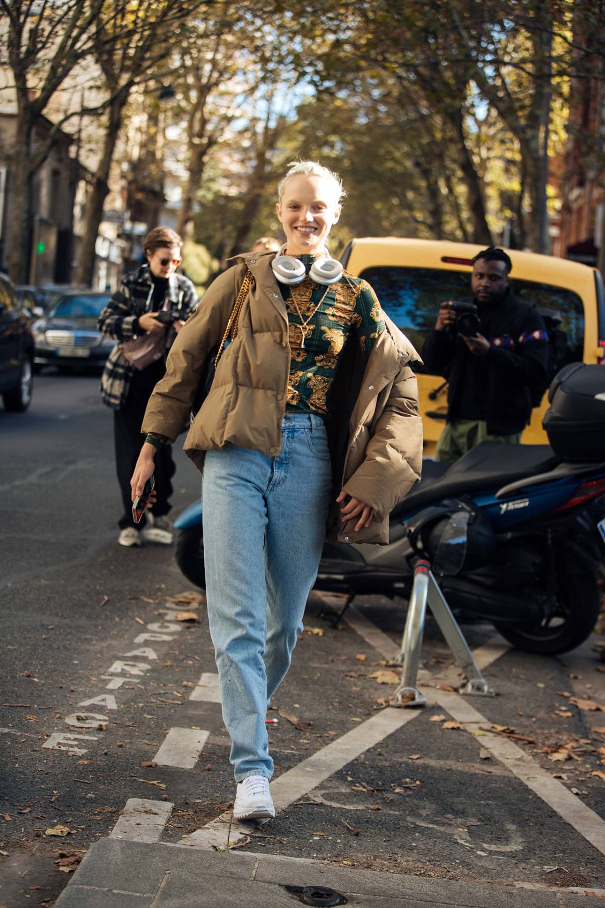 Fran Summers Street Style at Paris Fashion Week Spring 2022 by Melodie Jeng