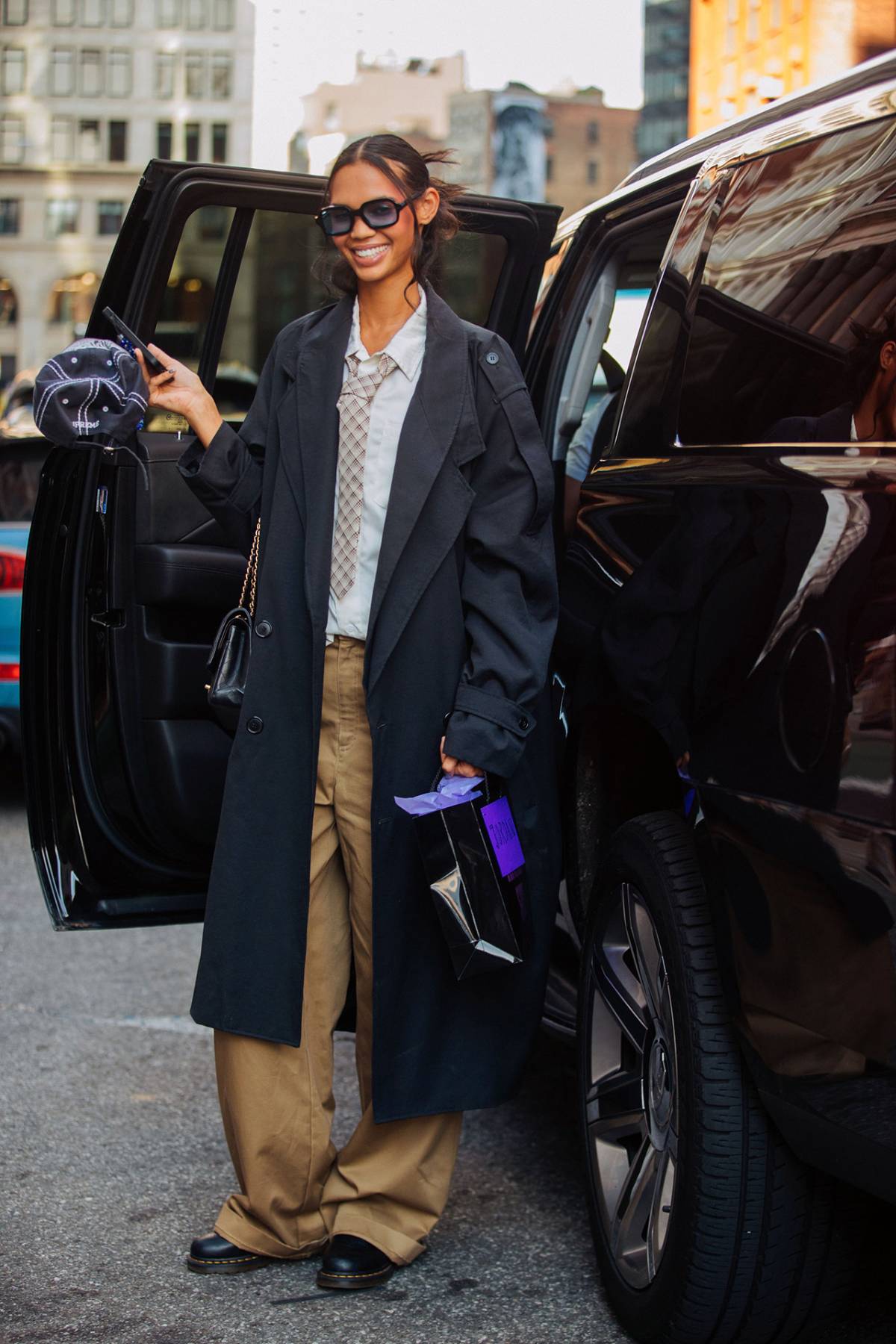 Jordan Daniels Street Style at New York Fashion Week Spring 2022 by Melodie Jeng