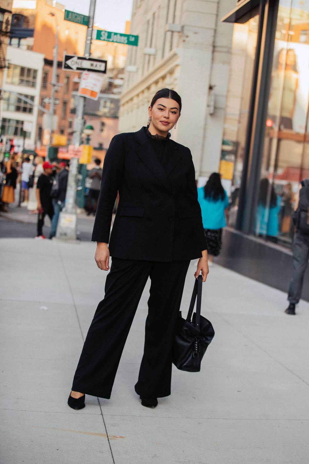 Lauren Chan Street Style at New York Fashion Week Spring 2022 by Melodie Jeng