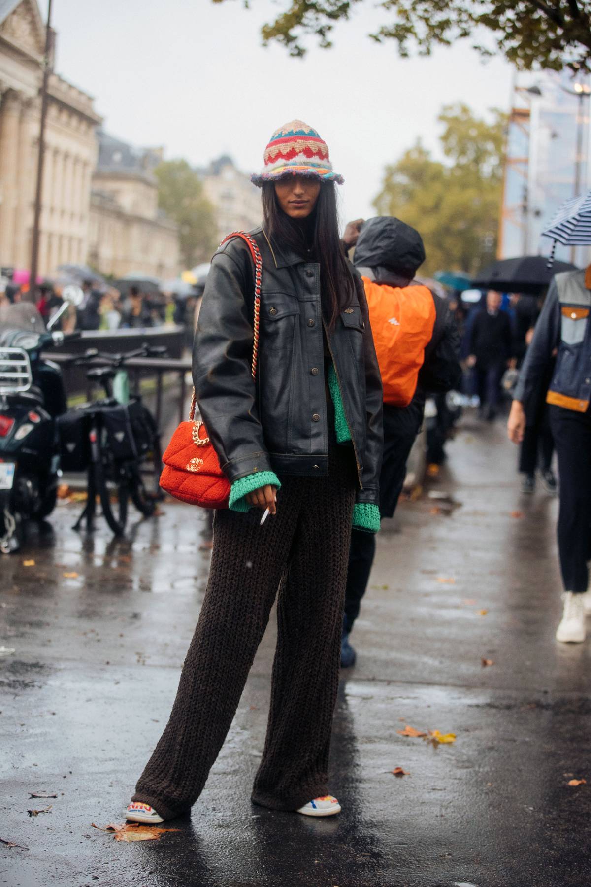 Mona Tougaard Street Style at Paris Fashion Week Spring 2022 by Melodie Jeng