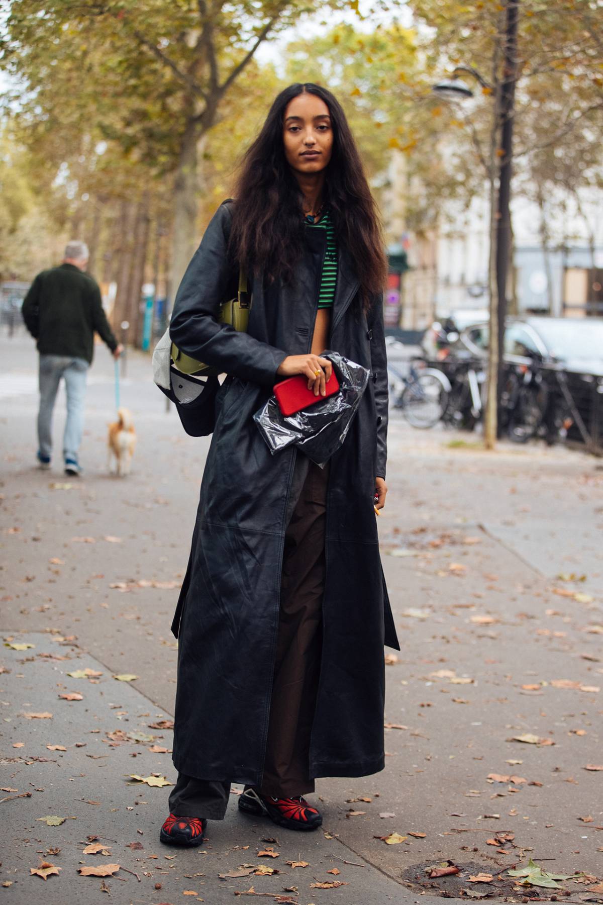 Mona Tougaard Street Style at Paris Fashion Week Spring 2022