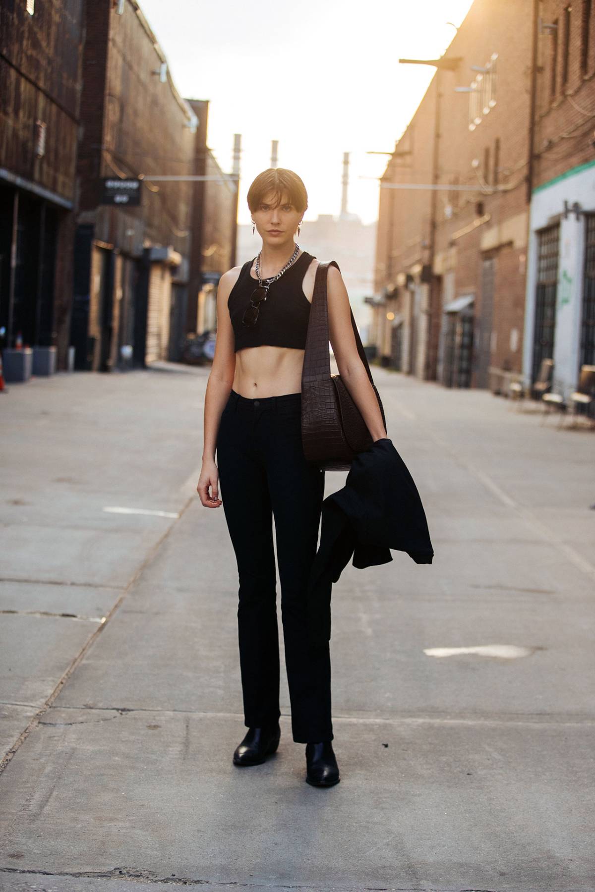 Street Style at New York Fashion Week Spring 2022 by Melodie Jeng