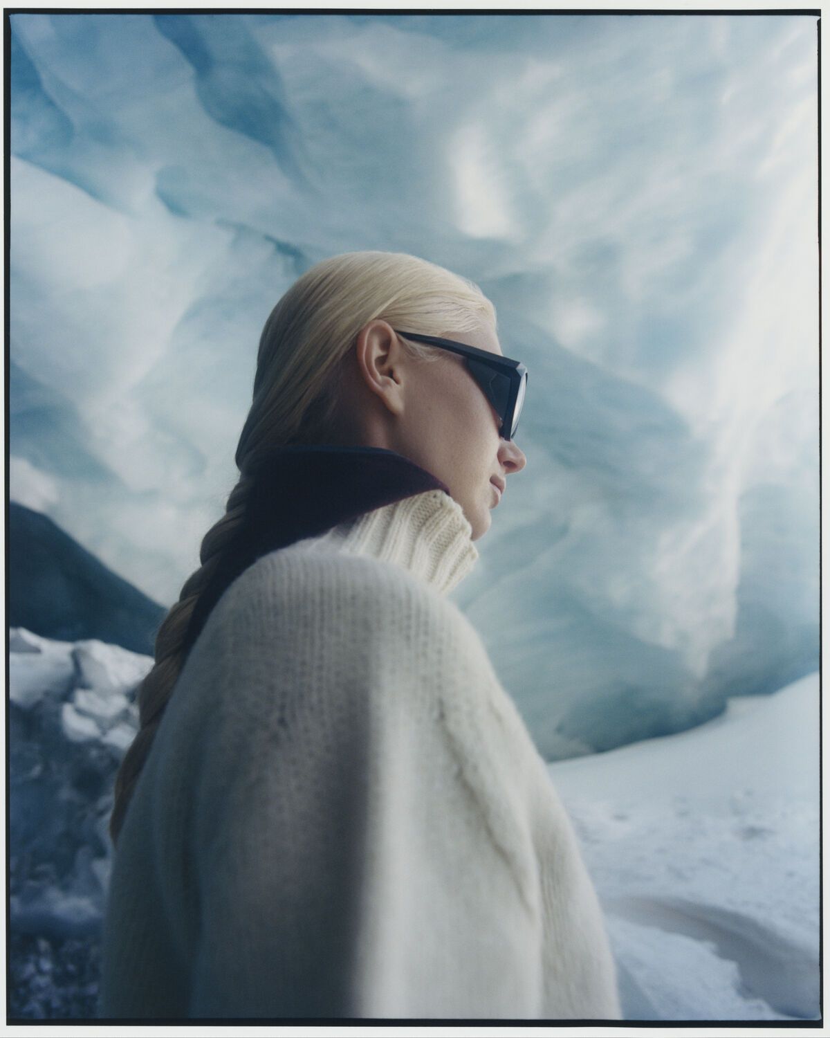 Evelina Lauren by Nikki McClarron for Arc'teryx x Jil Sander+ Fall-Winter 2021 Ad Campaign Minimal Fashion