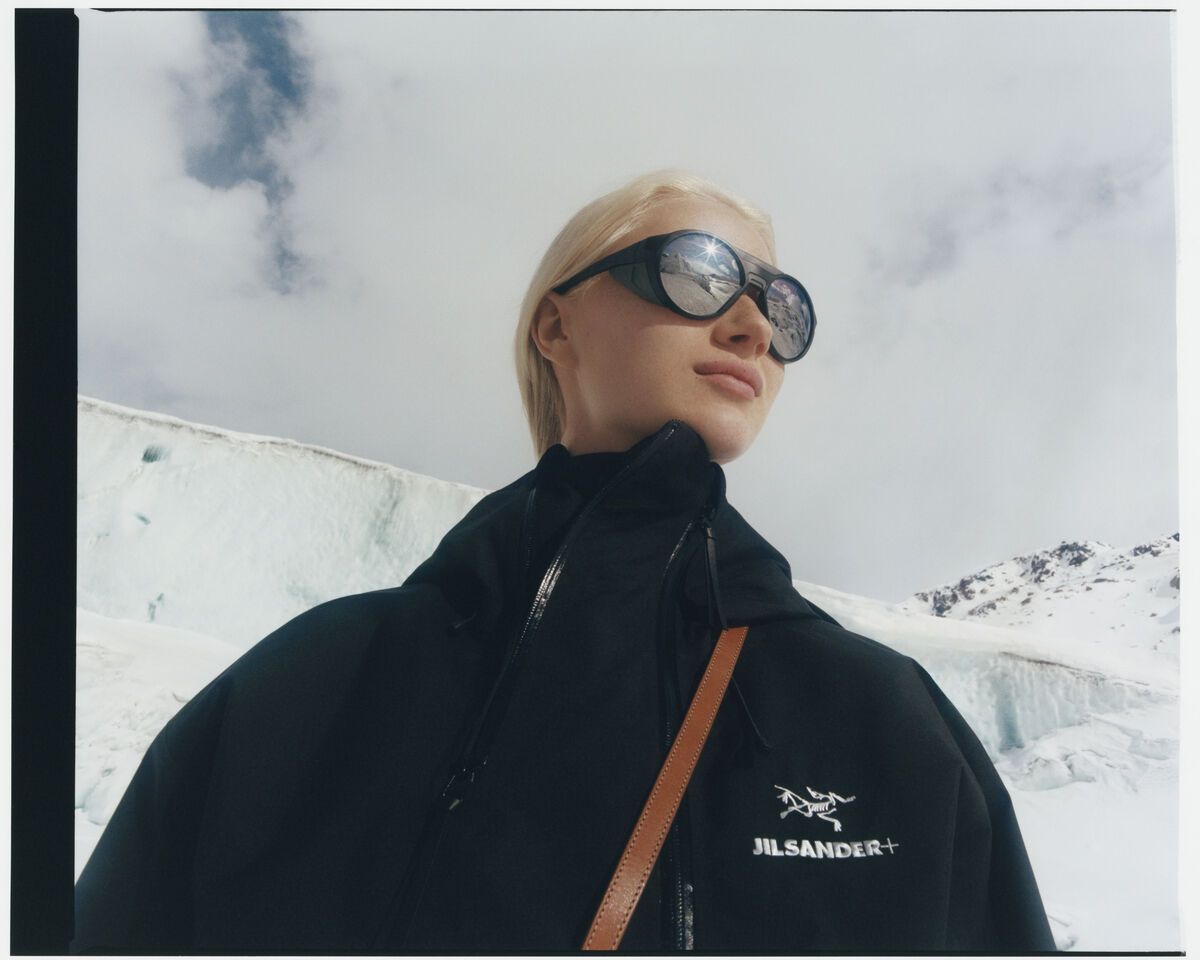 Evelina Lauren by Nikki McClarron for Arc'teryx x Jil Sander+ Fall-Winter 2021 Ad Campaign