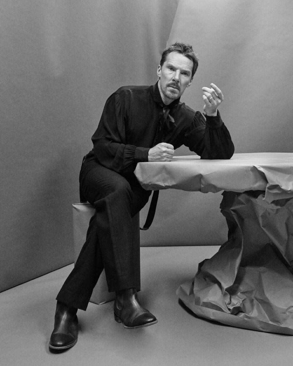 Benedict Cumberbatch by Ruven Afanador for The New York Times Magazine December 2021