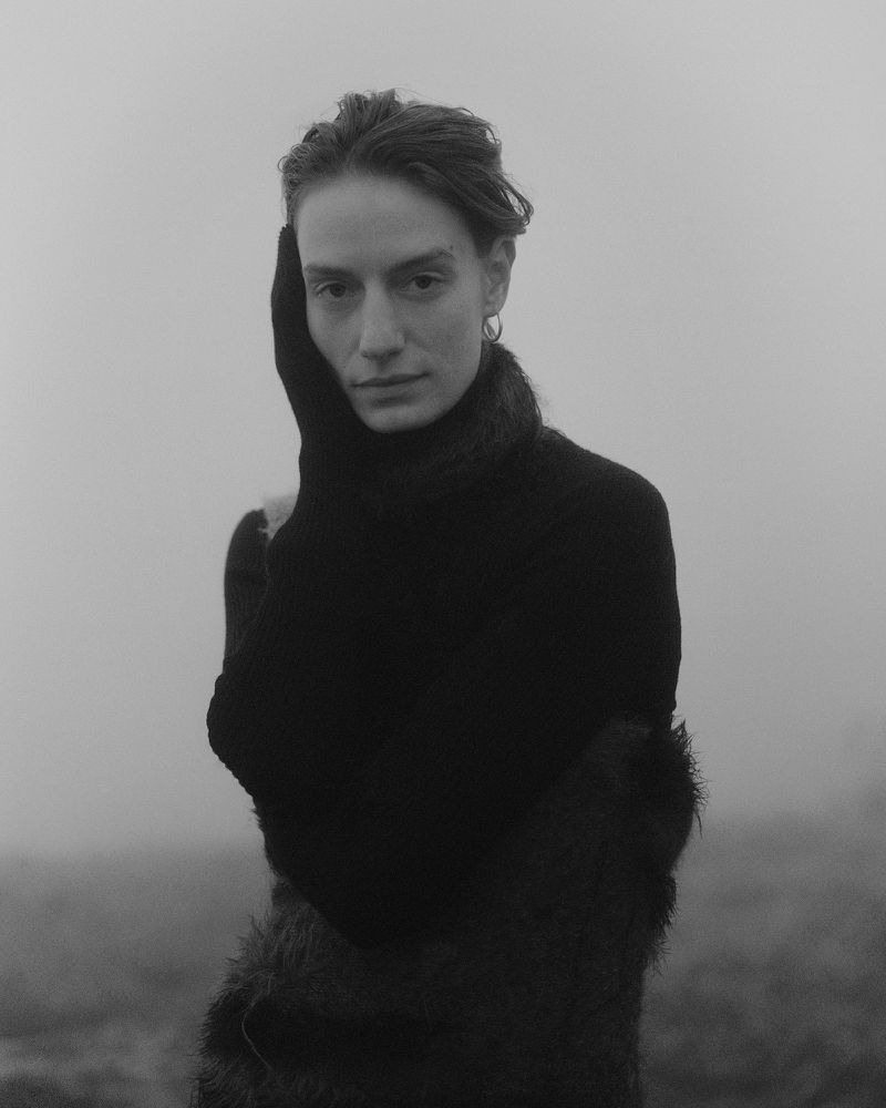 Veronika Kunz by Hordur Ingason for Vogue Poland December 2021