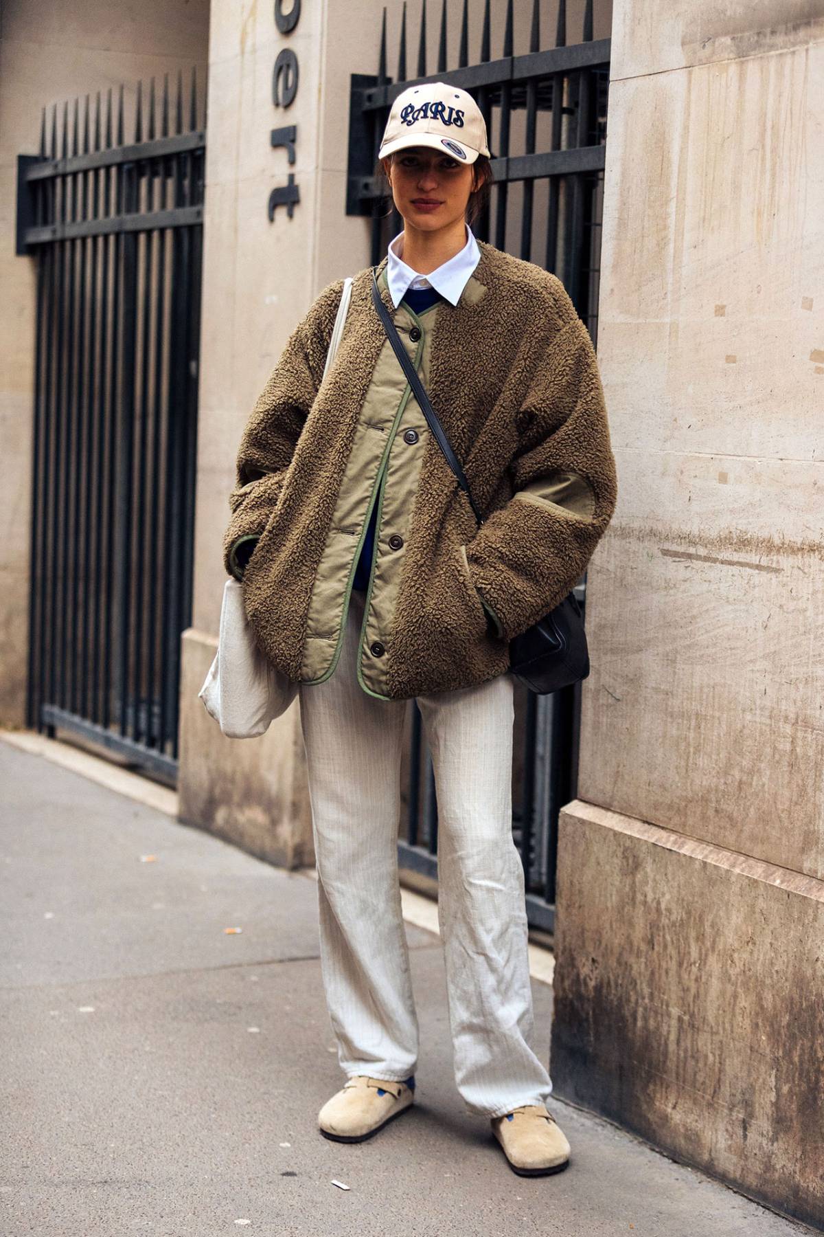 Adele Aldighieri Street Style at Paris Fashion Week Men’s Fall-Winter 2022