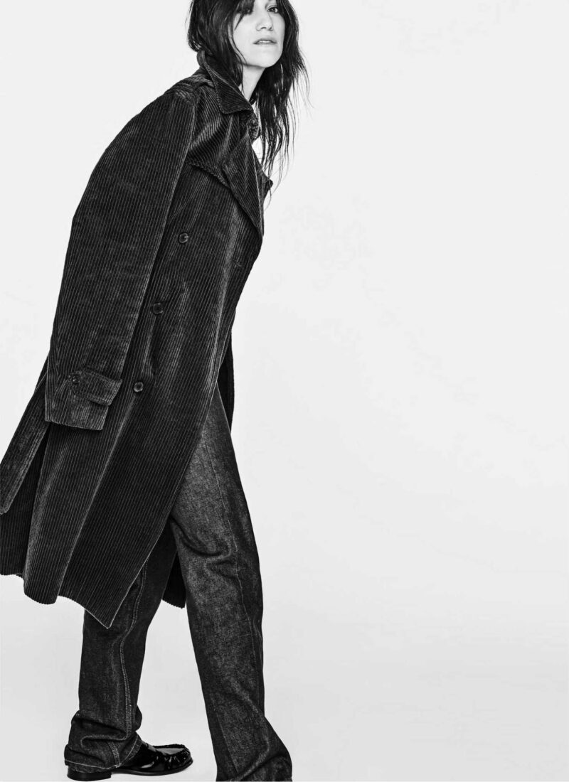 Charlotte Gainsbourg by Collier Schorr for Zara Denim Fall 2021 ...