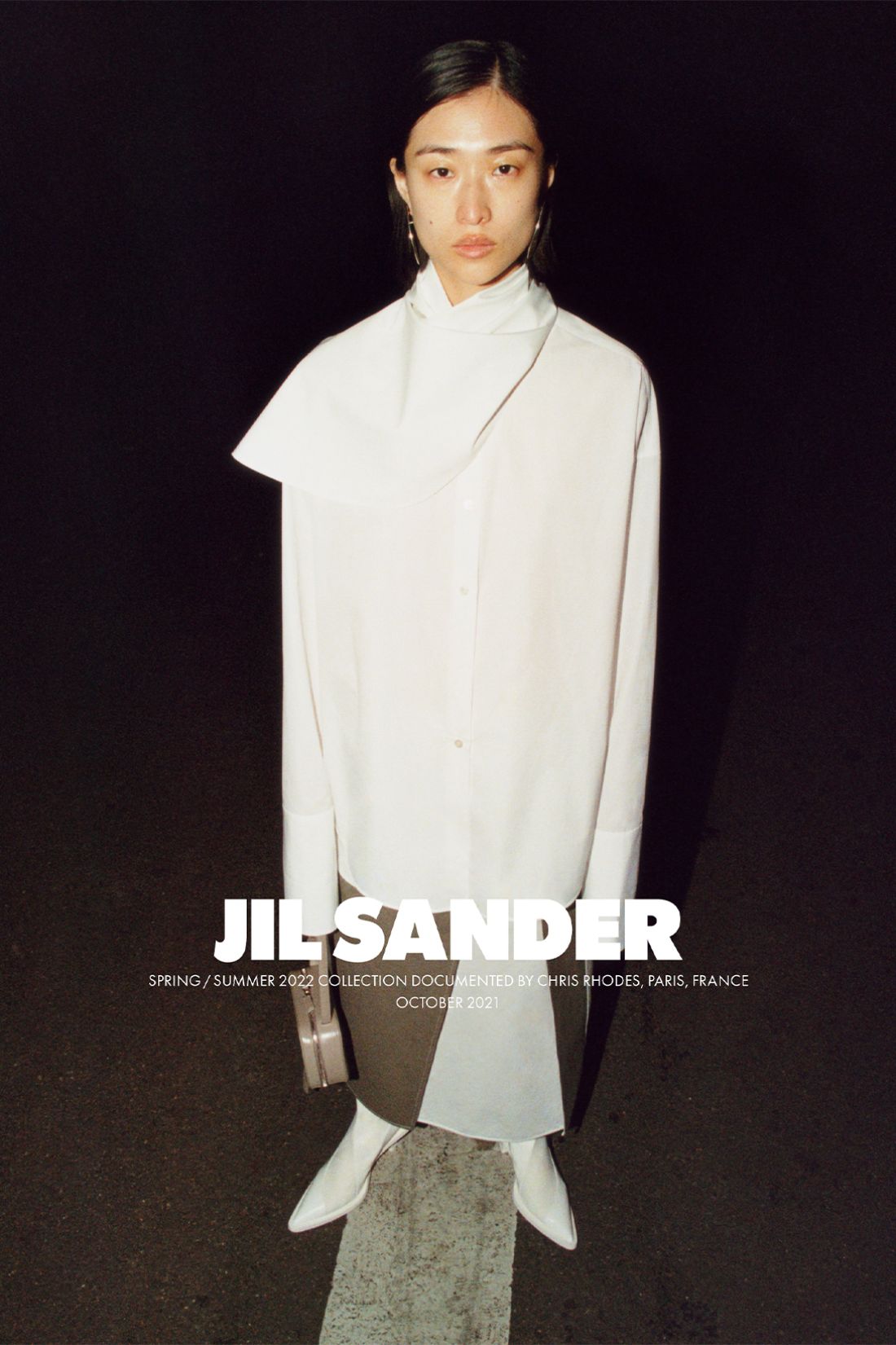 Chu Wong by Chris Rhodes for Jil Sander Spring-Summer 2022 Ad Campaign