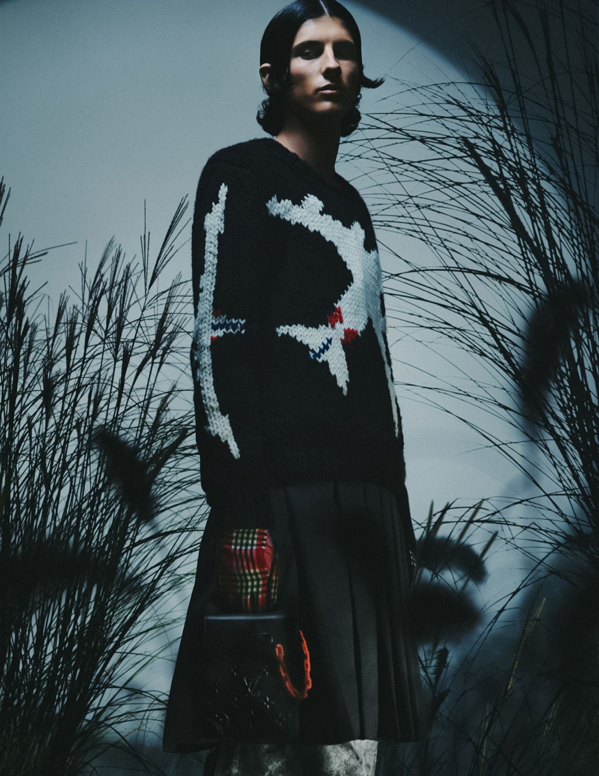 Highland Horror: Evans Ikechukwu & Louis Hart by Daniel Archer for British GQ Style Fall-Winter 2021